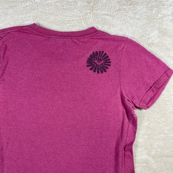 Pink Roxy Tee Shirt - Picture 4 of 8
